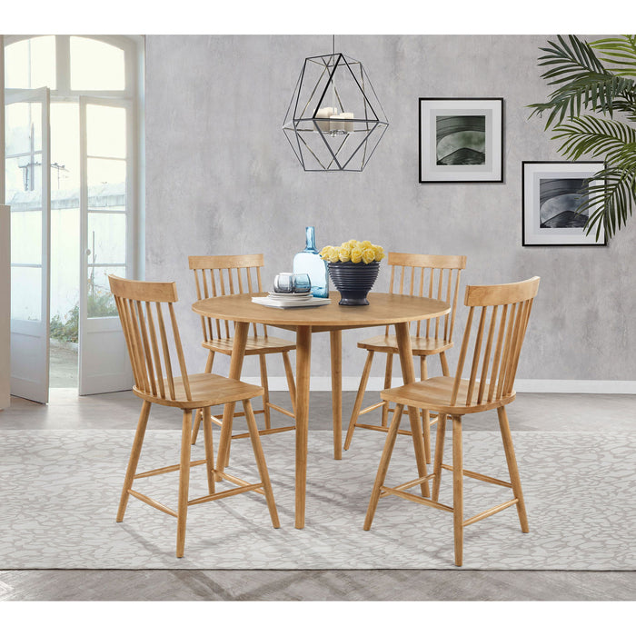 Sutton - 5 Piece Counter Height Dining Set Furniture Max
