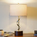Nightstand Desk Lamp With Twisted Base - White Ashcroft Furniture