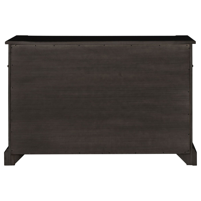 Larchmont - 3 Drawer - Dark Brown Furniture Max