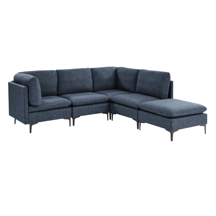 Upholstered Modular Sectional & Tall Legs Home Essentials