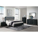 Carlos - 5 Pieces Queen Bedroom Set - Black Global Furniture USA