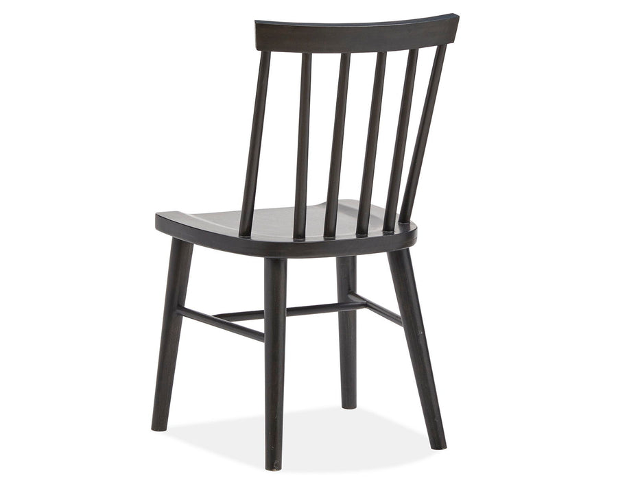 Lindon - Dark Dining Side Chair (Set of 2) - Dark Brown Magnussen Furniture