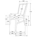 Teleli - Dining Side Chair (Set of 2) - Natural / Gray Furniture Max