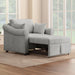 Convertible Sleeper Chair With Adjustable Backrest Hearth and Haven