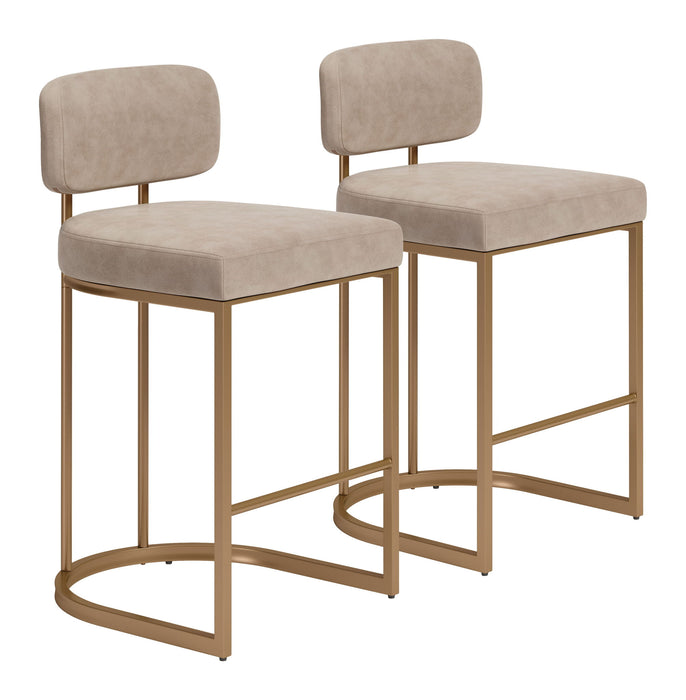Velar - Counter Stool (Set of 2) Zuo Modern