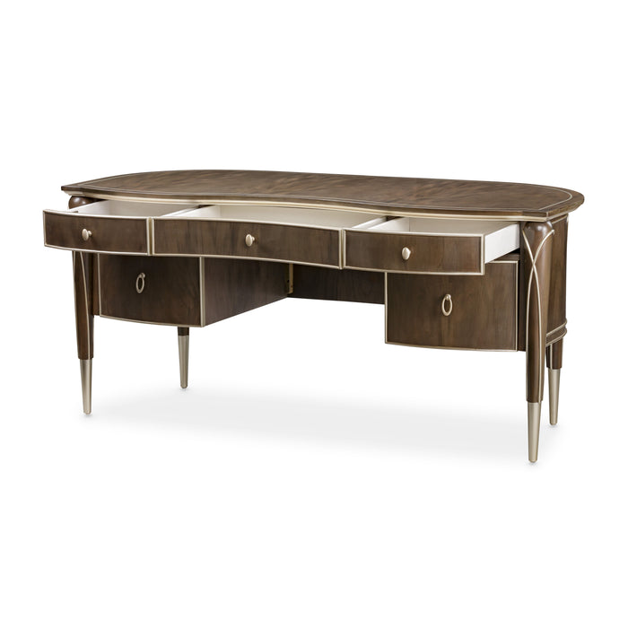 Villa Cherie Desk - Hazelnut