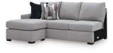 Lakepoint - LAF Sofa Chaise - Nickel Benchcraft®