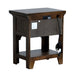 1 Drawer Nightstand - Brown Emerald Home