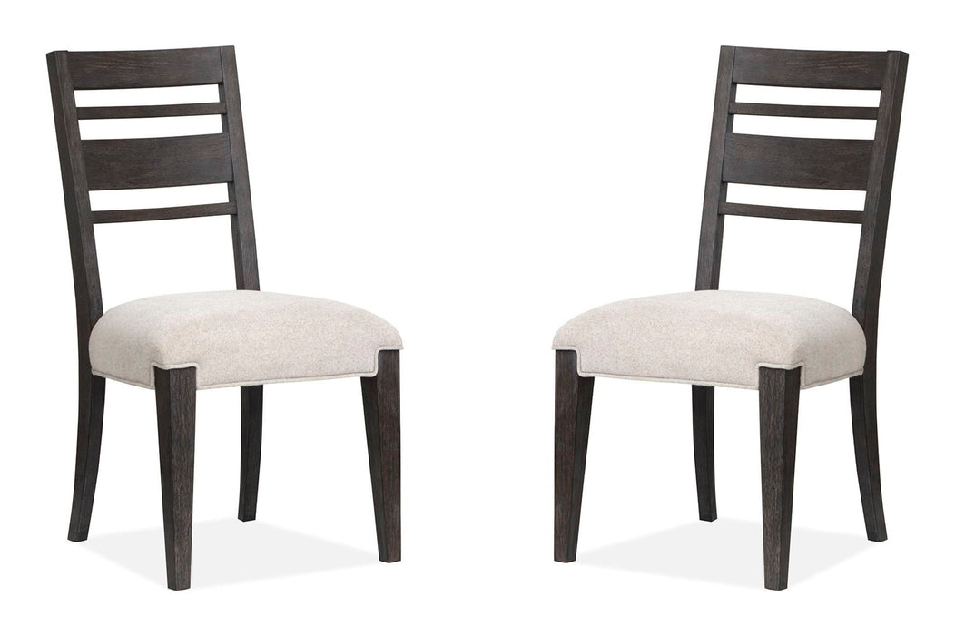 Plum Creek - Upholstered Side Chair With Wood Back (Set of 2) Magnussen Furniture