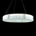 Michael Amini Lighting - Mina 31" Round Crystal LED Chandelier - Clear Michael Amini