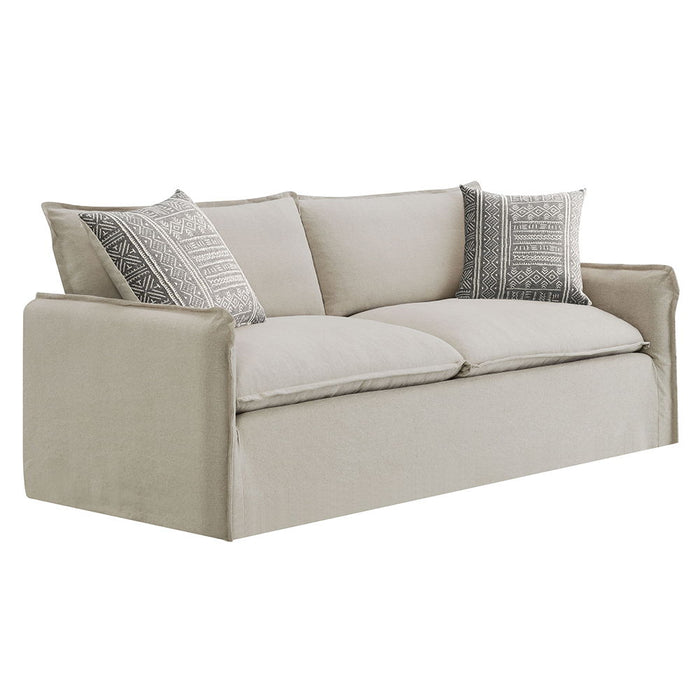 Upendo - Sofa With 2 Pillows - Beige Linen ACME