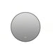 Round Framed Dimmable ED Bathroom Mirror With Anti Fog Daily Nest
