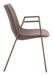 Desi - Dining Chair Walnut Legs (Set of 2) Zuo Modern