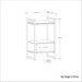 Riverside - Bedside Table - Natural Simpli-Home