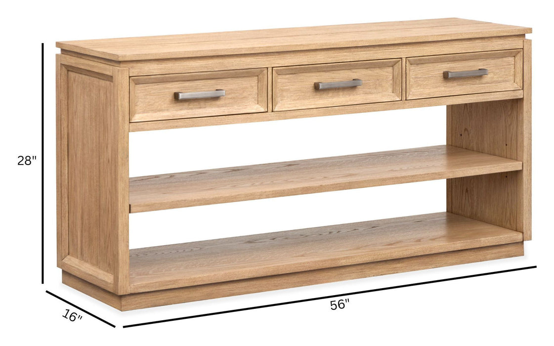 Burnham - Rectangular Sofa Table - Sable Dusk Magnussen Furniture