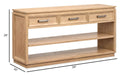 Burnham - Rectangular Sofa Table - Sable Dusk Magnussen Furniture
