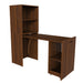 Stretchable Office Desk With Storage Shelves And Mobile Wheels Home Essentials