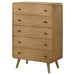 Winston - 5 Drawer Bedroom Chest - Wood Furniture Max