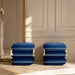 Monarch - Squared Upholstered Ottoman Jennifer Taylor Home
