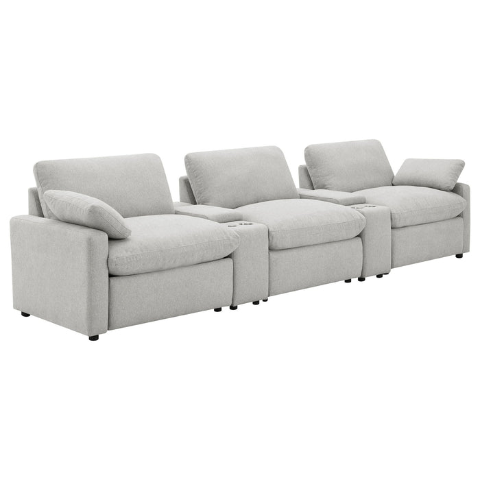 Hollander - Modular Power Reclining Sectional Sofa Furniture Max