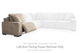 Carceri - LAF Zero Wall Power Recliner - Cashmere Benchcraft®