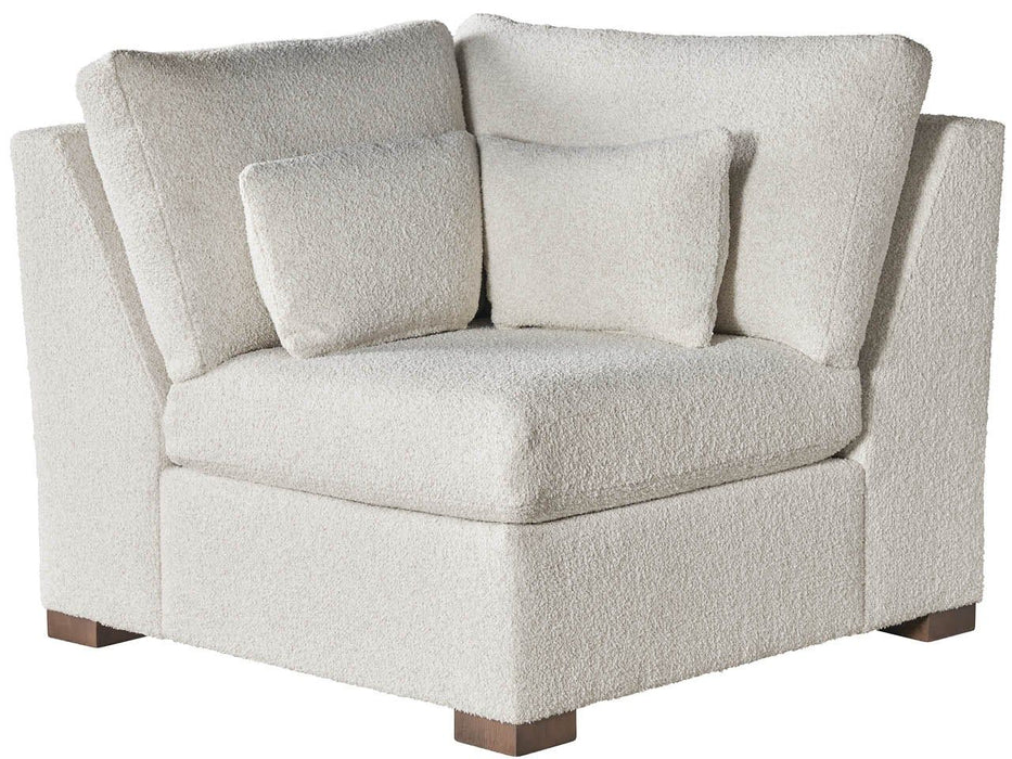 Modern U Choose / Luxe - Armless Corner Chair, Special Order - White