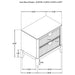 Mason - 2 Drawer Nightstand With Fluted Design - Black Furniture Max
