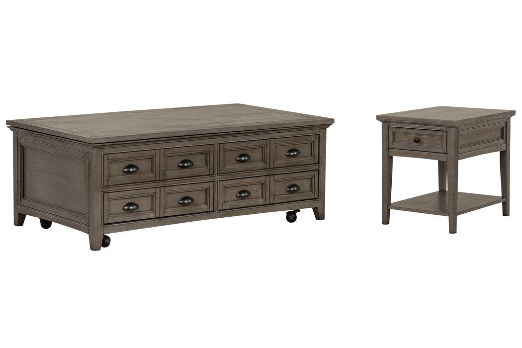Paxton Place - Lift Top Storage Caster Cocktail Table Set Magnussen Furniture