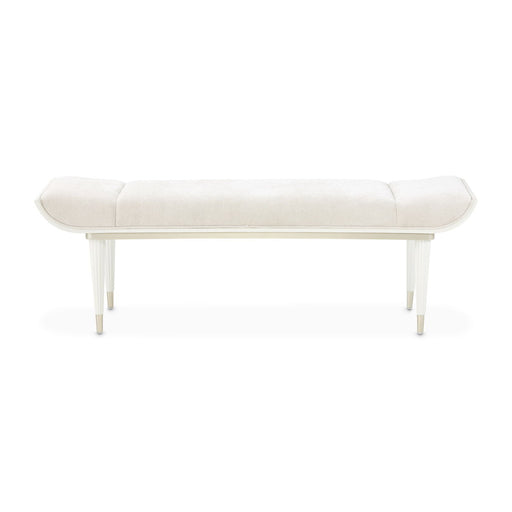 La Marisia - Accent Bench - Tranquil / Creamy Pearl Michael Amini