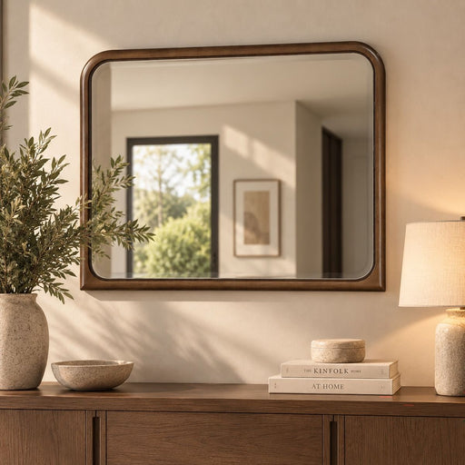 Leanna - Mirror - Brown Oak ACME