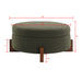 Round Storage Ottoman, Footrest Stool For Living Room Home Essentials