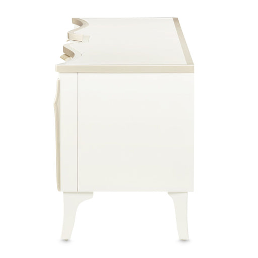 La Marisia - Media Cabinet - Creamy Pearl Michael Amini