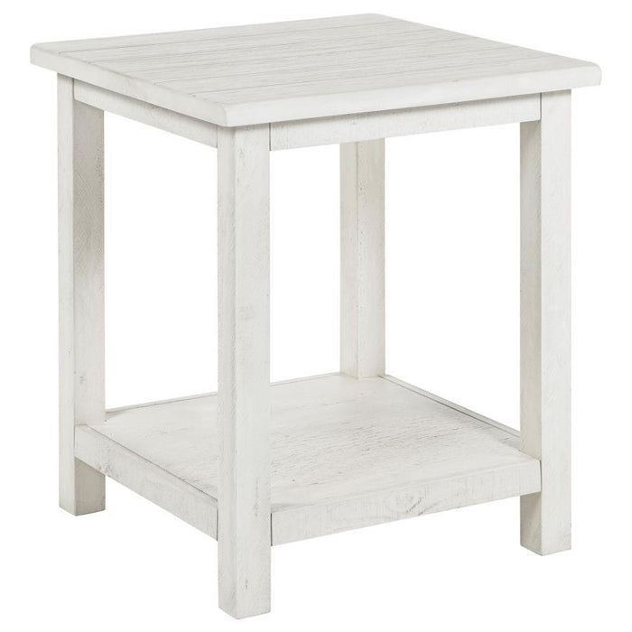 Payne - Wood End Table with Shelf