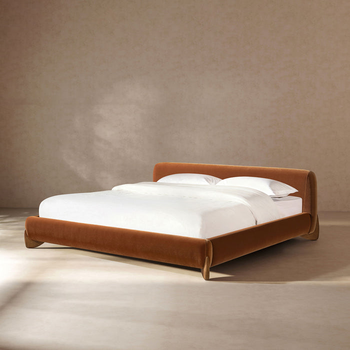 Alpine - Puffy Modern Platform Bed Jennifer Taylor Home