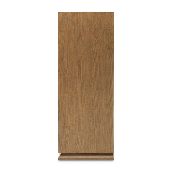 Portrait - 5-Drawer Chest With LED Lights - Sienna Brown Michael Amini