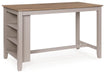 Harperfeld - Rectangular Dining Room Counter Table - Natural / Gray Signature Design by Ashley®