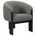 Maciel - Upholstered Barrel Back Accent Chair - Mushroom Furniture Max