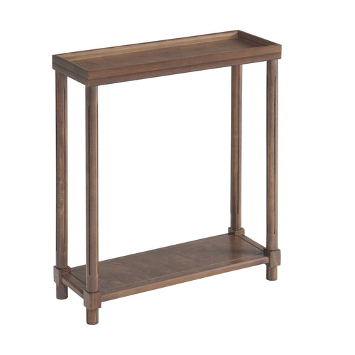 Narrow Side End Tables With Shelf (Set of 2) - Chestnut Home Essentials