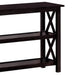 Sofa Table With Shelf - Brown Furniture Max