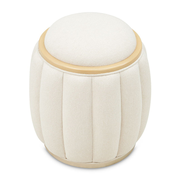 Camellia Field - Round Bench Michael Amini