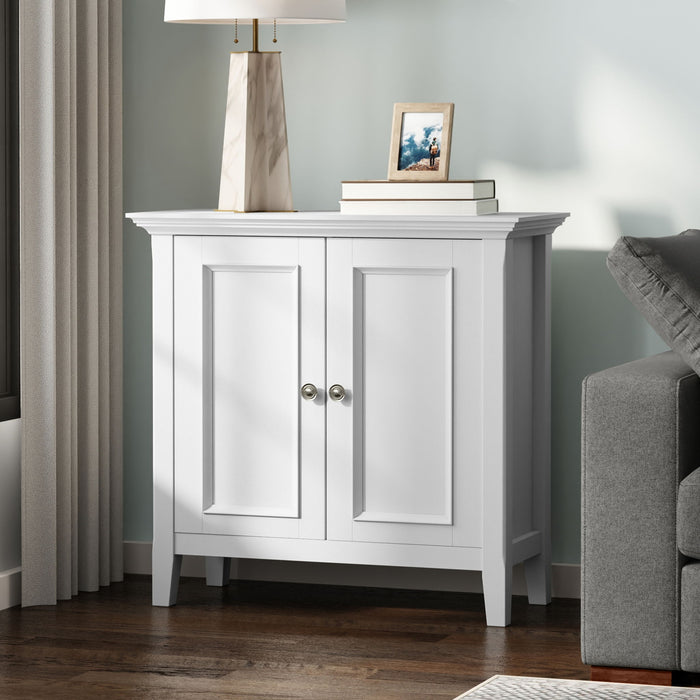 Amherst - Handcrafted Low Storage Cabinet Simpli-Home