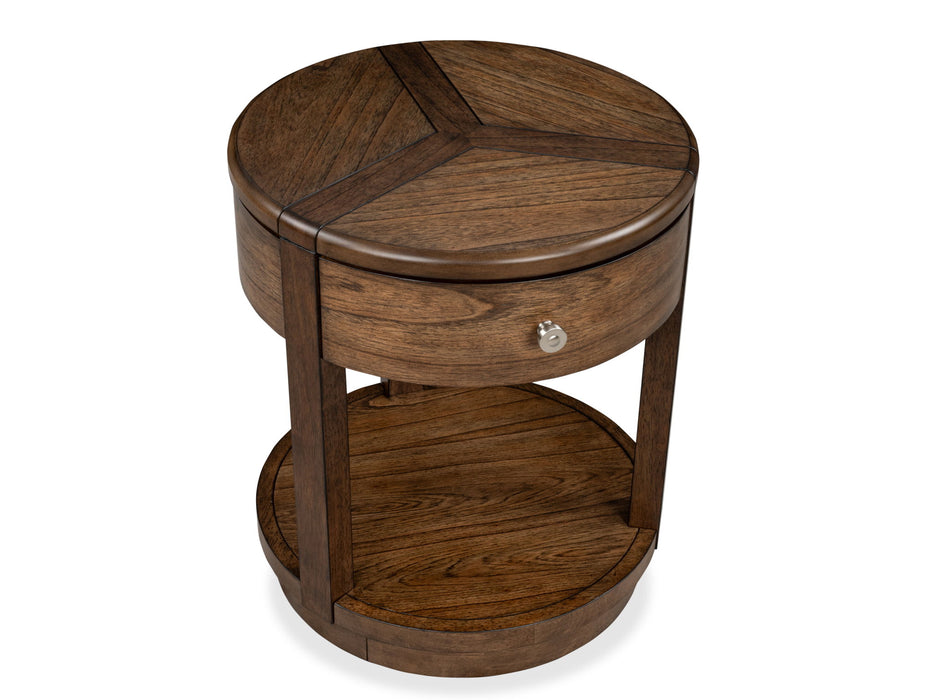 Connolly - Drawer End Table - Brown Magnussen Furniture