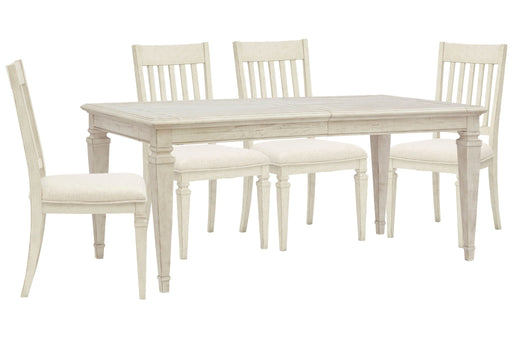 Newport - 5 Piece Extendable Rectangular Dining Table Set Magnussen Furniture