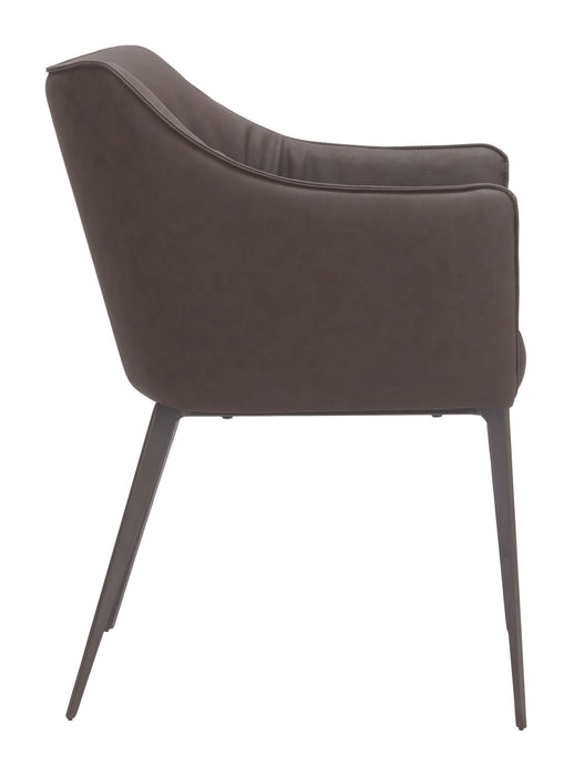 Belmont - Dining Chair - Brown Zuo Modern