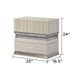 Leonor - 2 Drawer Nightstand - Gray Matrix Furniture Group