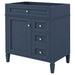 Bathroom Vanity With 2 Drawers And Tip-Out Drawer, Storage Cabinet Hearth and Haven
