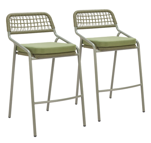 Rio - Outdoor Barstool (Set of 2) Zuo Modern