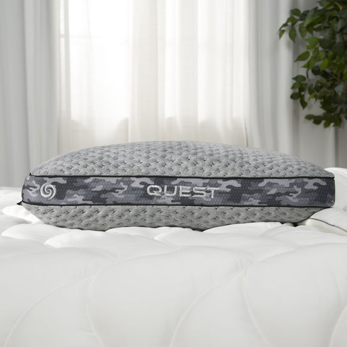 Quest Performance - Standard Medium-Soft Support Pillow For Warm Sleepers Bedgear