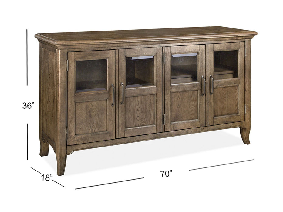 Roxbury Manor - Four Door Buffet - Homestead Brown Magnussen Furniture