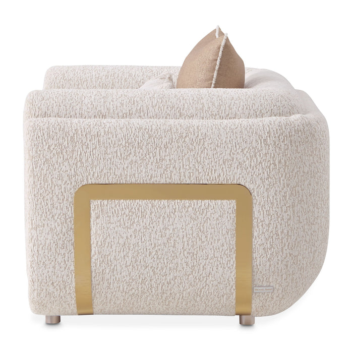 Savannah Breeze - Matching Chair - Cashmere / Gold Michael Amini